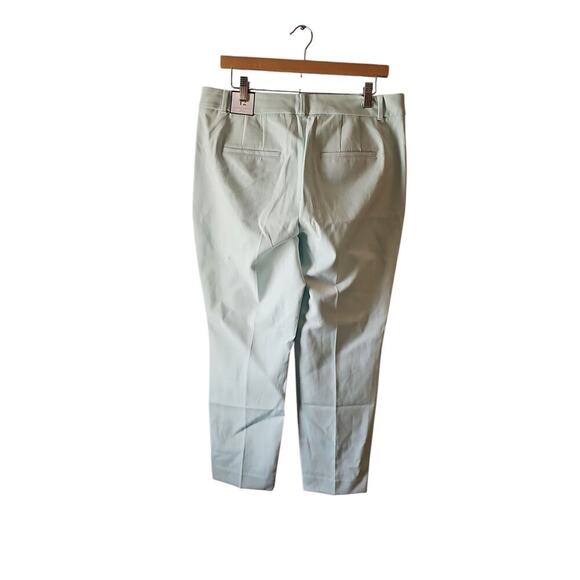 WHBM Elle Slim Ankle Lightweight Comfort Stretch Pant light green 12 new WP188 - Picture 10 of 13